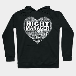 Night Manager Heart Hoodie